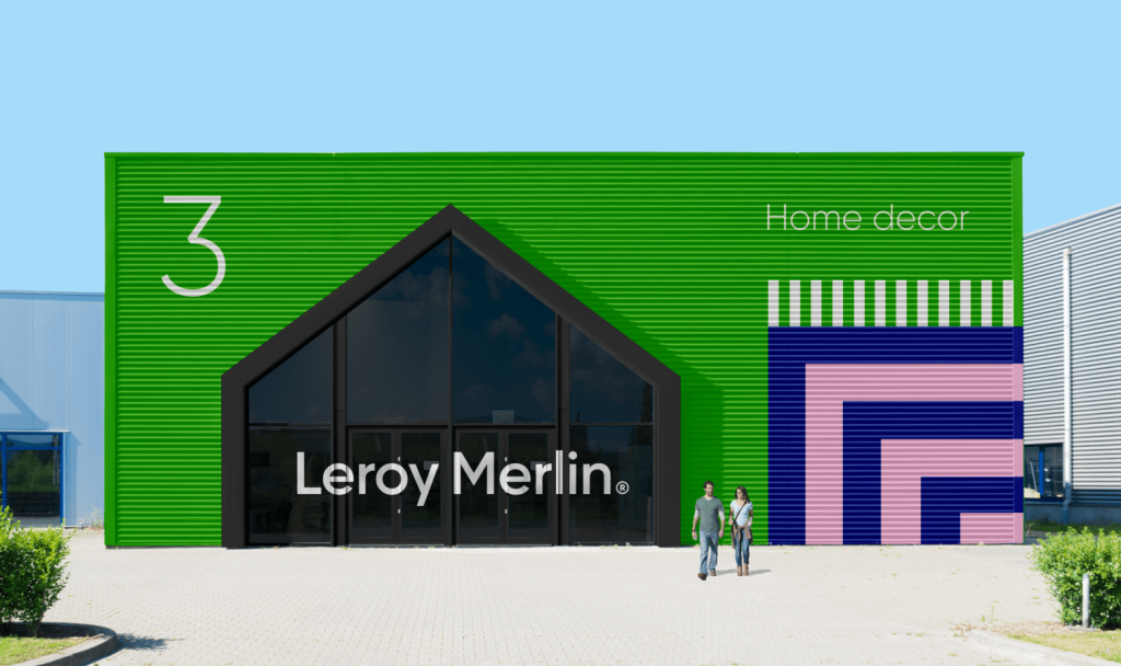 Leroy Merlin rebranding concept