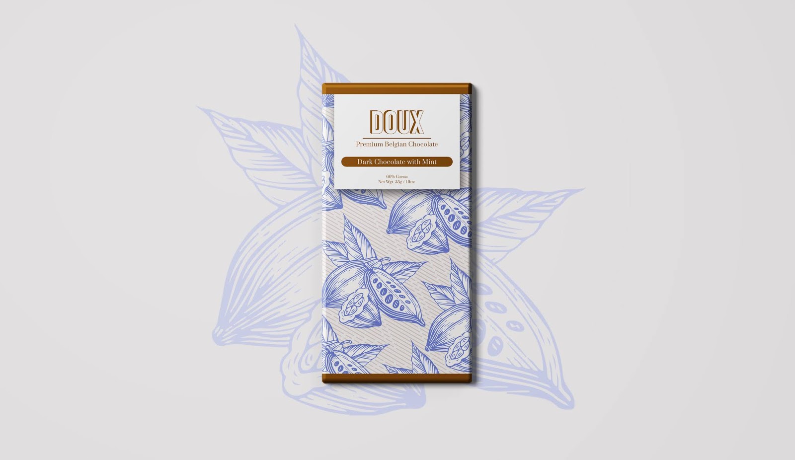 Branding for DOUX — Belgian Chocolate / peopleofdesign