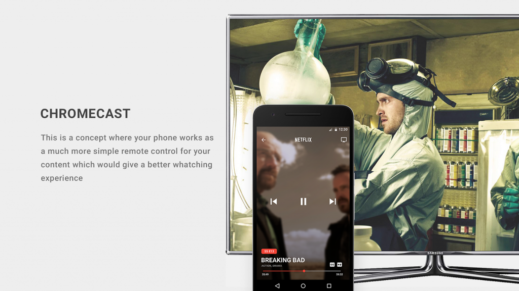 Netflix Android App Design Concept